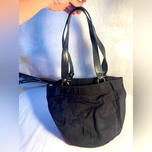 Miche Black Canvas Tote Purse Bag (#1-3) SEE PIC